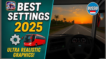 🎮Bus Simulator Indonesia Best Graphics Settings 2025 🔥 Ultra Realistic HDR + Smooth Gameplay