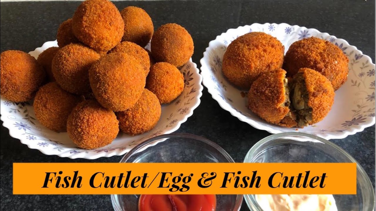 Fish Cutlet/Fish & Egg Cutlet YouTube