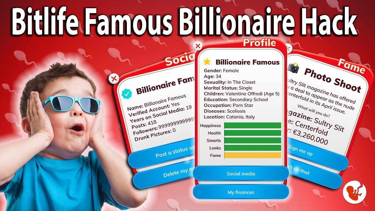 Bitlife How To Become A Rich Famous Billionaire In 15 Mins FAST Bitlife How To Become A Rich Famous Billionaire In 15 Mins FAST
