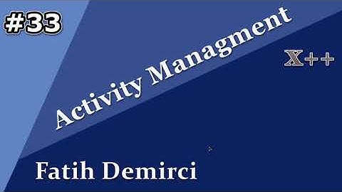 X++ :Activity Managment 33- Add code to standard table methods with extension