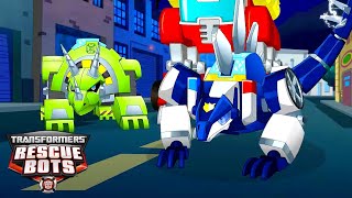 Transformers: Rescue Bots | ¡Modos dinosaurios! | Animacion | Dibujos Animados de Niños