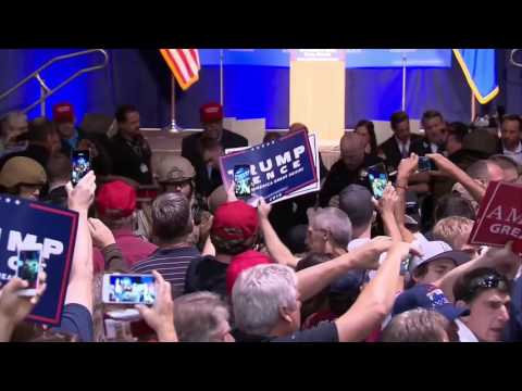 FULL: Donald Trump rushed off stage by Secret Service in Reno, Nevada