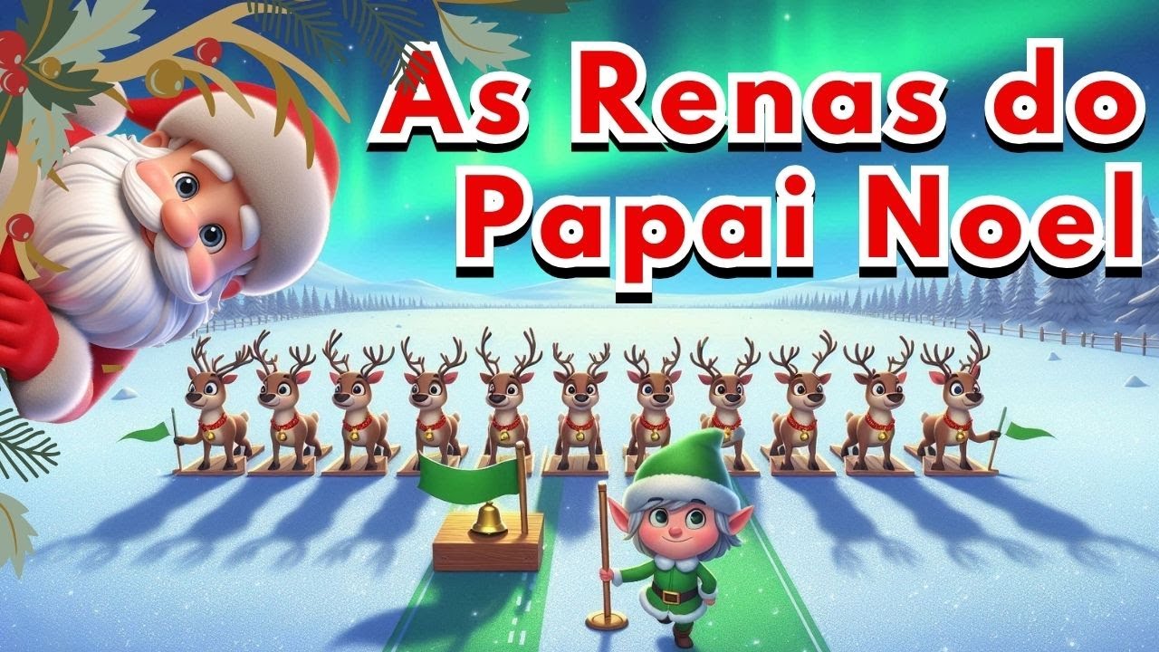 As Renas do Papai Noel: Uma Missão Divertida de Natal! # ...