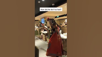 Thumbnail of Ho he do it so fast? This is real art from China, dancing with masks #mask #china #asia