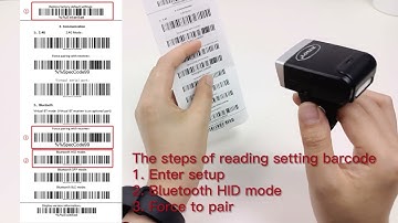 How to use XTIOT bluetooth barcode scanner