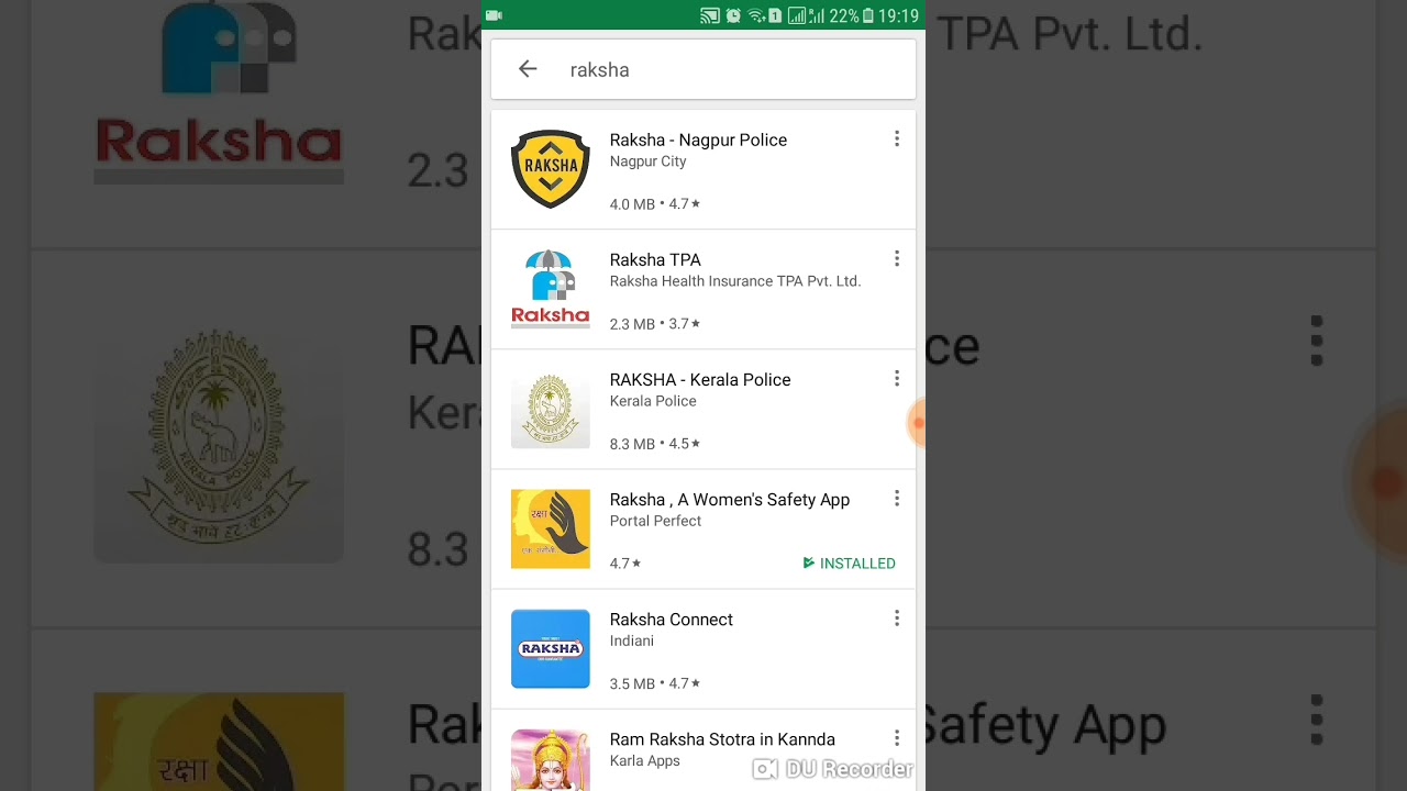 Nominated for BEST APP OF THE YEAR, NEWS18- Raksha- Women's safety app INDIAN APP