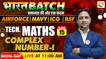 Complex Number-1 Airforce, Navy, ICG | Complete Maths for Airforce X Group | Airforce Maths