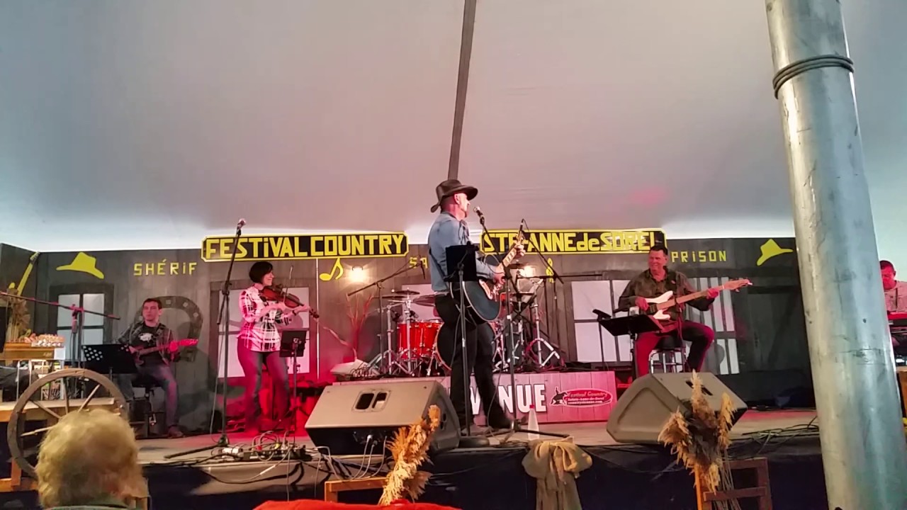 Dan Roy au Festival Country de SteAnne de Sorel 2017 YouTube