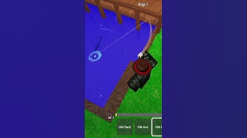 Fishing ( 99 nights in the forest ) #roblox #showcase #update