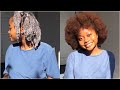 dying my black natural hair without bleach or damage