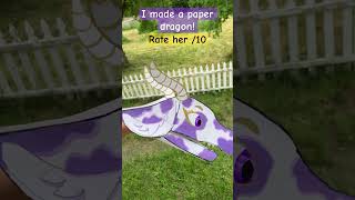 Made her just for fun #fairy #paperdragon