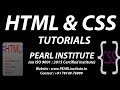 Working with Images with Styling and Properties in HTML by Pearl Institute - Part 6