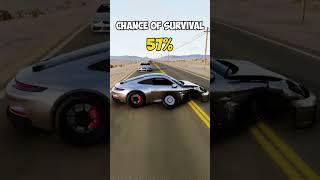 Extreme Car Survival: Can They Handle It? #CarSurvival #CrashSim #VehicleTest #TrendingShorts