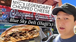 NYC's LEGENDARY CHOPPED CHEESE | Blue Sky Deli (Hajji's)