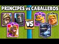 PRINCIPES vs CABALLEROS | OLIMPIADAS de CLASH ROYALE