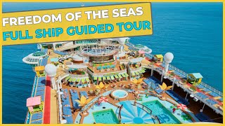 FREEDOM OF THE SEAS - Royal Caribbean - Full Ship Guided Tour