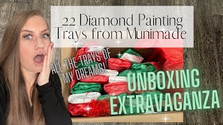 SMALL (Solid Color) Diamond Painting Trays, Munimade