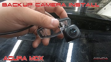 2007 2008 2009 2010 2011 2012 2013 2014 Acura MDX Backup Camera Installation - DIY PRO Series