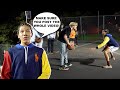 Trash Talker Gets MAD After LOSING! 5v5 Basketball At The Park!