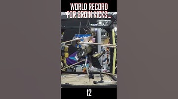 World Record for Groin Kicks | Stupid Robot Fighting League
