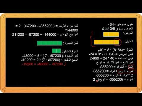 الأعداد الكسرية سنة سادسةالوضعية عدد6 
