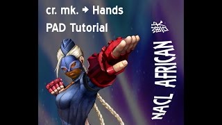 USF4 Decapre Cr. Mk. into hands PAD Tutorial