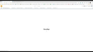 Salesforce Docusign video creating contract