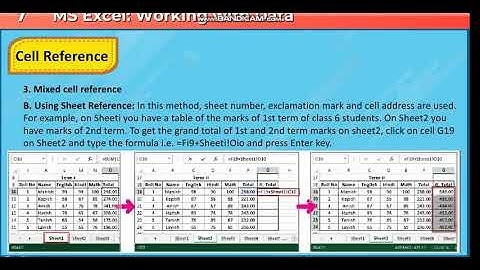 Class 6: MS Excel Working with Data 1
