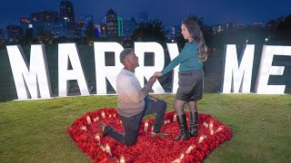 Dallas December wedding proposal 2023