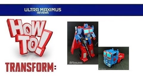 🔥 How to Transform Super Optimus Prime Transformers Kingdom KO