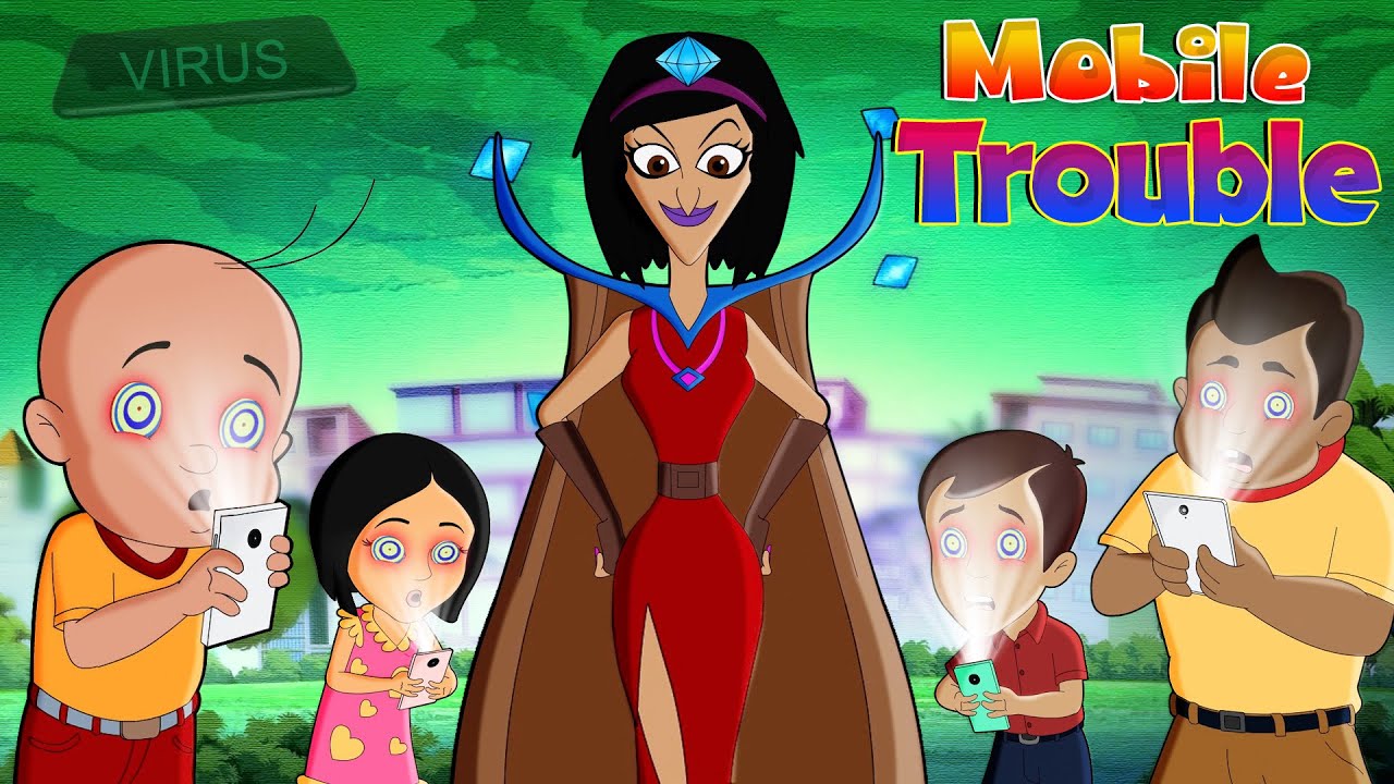 Mighty Raju - Mobile Trouble | आर्यनगर में मोबाइल रानी | Adventure Videos for Kids in हिंदी