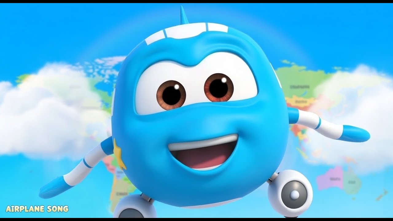 Airplane Song – Kids Learning Song