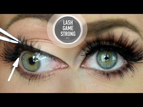 Накладные Ресницы для Новичков | Приклеивание Ресниц Подниз | Обзор House of Lashes