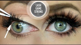 Накладные Ресницы для Новичков | Приклеивание Ресниц Подниз | Обзор House of Lashes