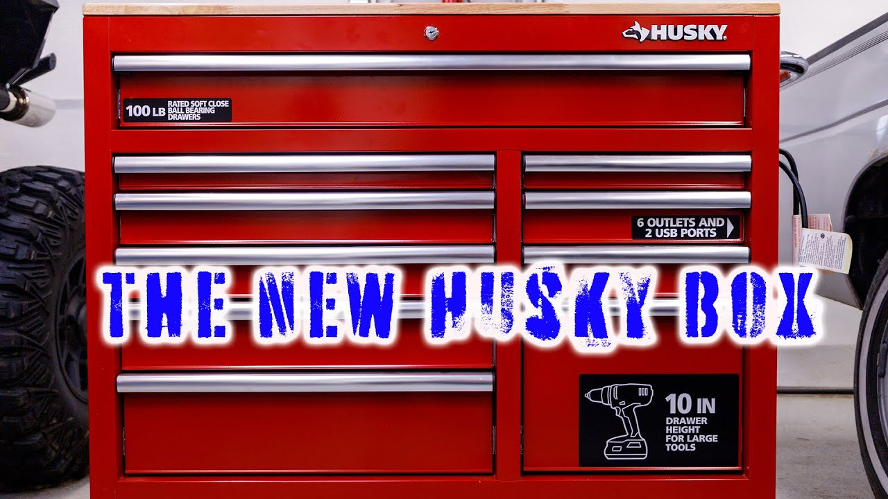 New Husky 42in Mobile Tool Box Review 