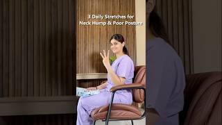 3 Daily Stretches to Fix Neck Hump &amp; Bad Posture Fast!