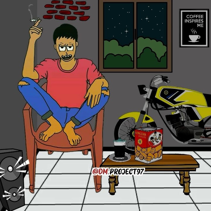 Di rumah ajah || Story wa animasi santai || Story animasi ngopi