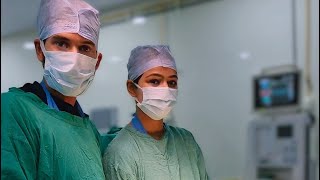 Doctor couple performing Surgery together🔥 | sebaceous cyst excision |Power couple |doctor duo