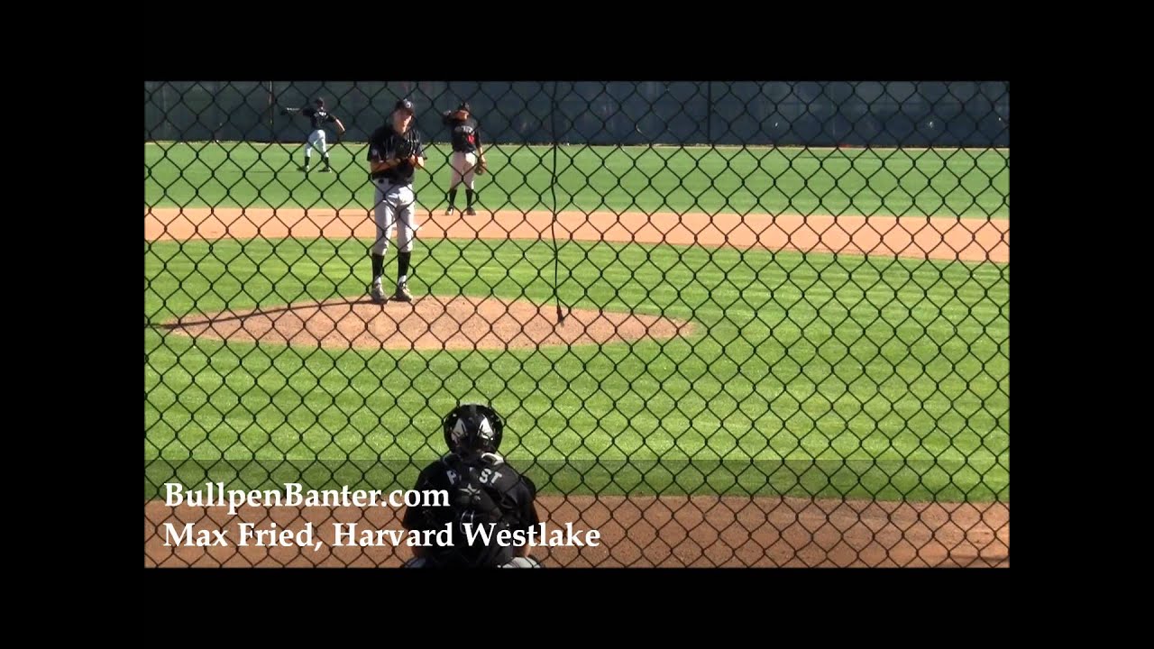 MAX FRIED PROSPECT VIDEO, LHP, HARVARD WESTLAKE HIGH SCHOOL 