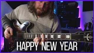 Happy New Year - Auld Lang Syne on Guitar