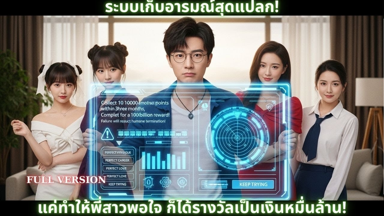 [ซีรีส์จีน] ระบบเก็บอารมณ์สุดแปลก! แค่ทำให้พี่สาวพอใจ ก็ได้รางวัลเป็นเงินหมื่นล้าน!