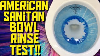 American sanitan bowl rinse test!! by sparkyfireworks 4,631 views 1 year ago 1 minute, 43 seconds