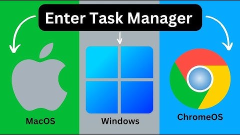 How to access the task manager in MacOS, Windows, and ChromeOS!