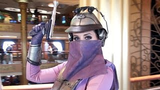 Star Wars Day at Sea Character Montage, w/Stormtroopers, Jawas, Boba Fett, Guest Cosplay +