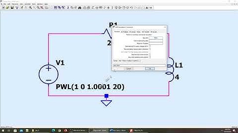 LTSpice Unit Step Function (Heaviside) and Time-dependent Switch RLC Circuits