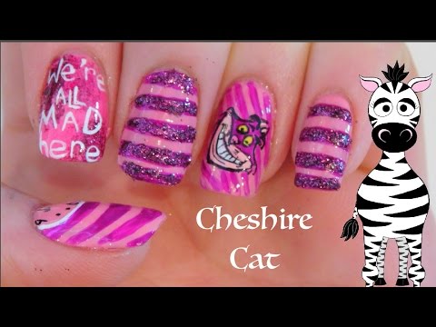 Cheshire Cat Nail Art Tutorial Request You