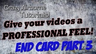 Tutorial: End Card for YouTube Videos - Part 3/3 - YouTube Annotations