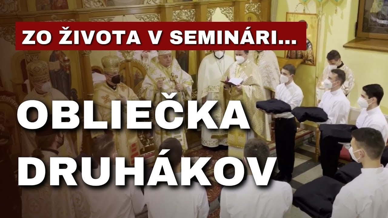 Poddiakonát seminaristov 5. ročníka - YouTube