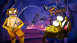 CATCHING THE FREAKIEST FISH IN THIS FISHING HORROR GAME! | Voodoo fishin'