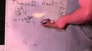 thermodynamics II - HW 1 - 5 solutions